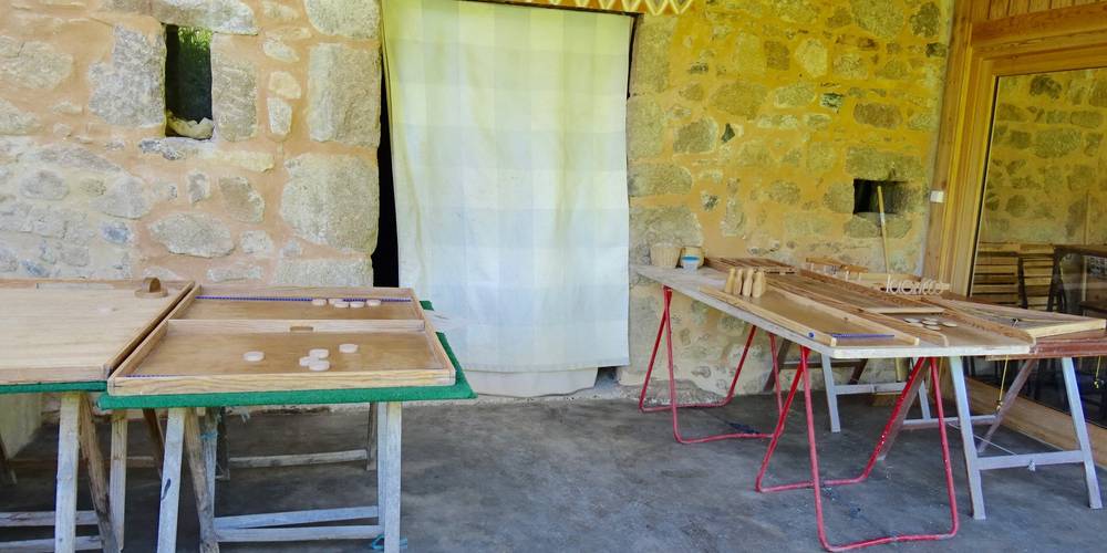 Grands jeux en bois -  Camping-gîte de la Tuilerie (Auvergne-Rhône-Alpes, Rhône)