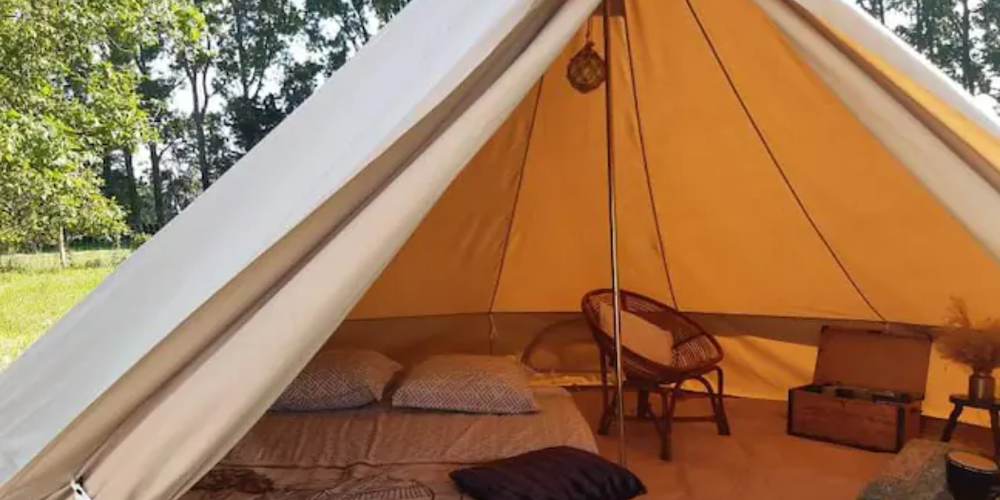 Tente  à louer -  L'île de Bambecque (Hauts-de-France, Nord)