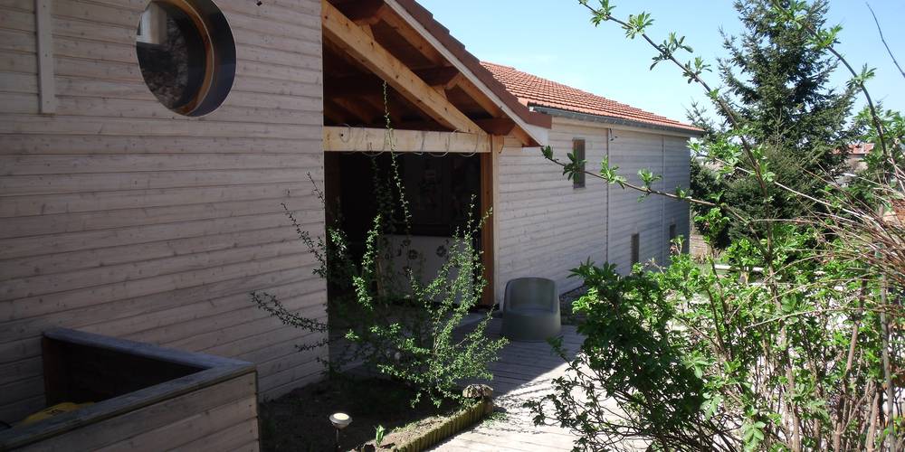 façade Est -  Le Jardin Mirandou (Auvergne-Rhône-Alpes, Haute-Loire)