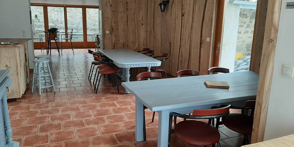 salle à manger -  Le Jardin Mirandou (Auvergne-Rhône-Alpes, Haute-Loire)