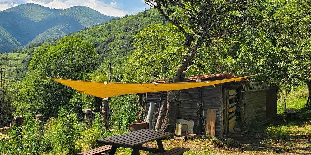 coin pique-nique -  Mas Can Founs (Occitanie, Pyrénées-Orientales)