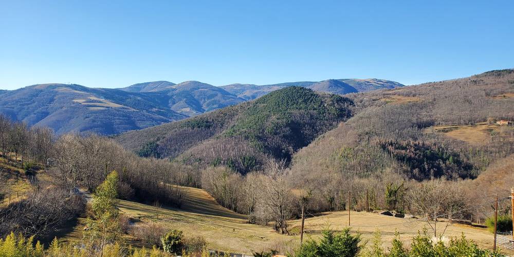 vue depuis le gîte -  Mas Can Founs (Occitanie, Pyrénées-Orientales)