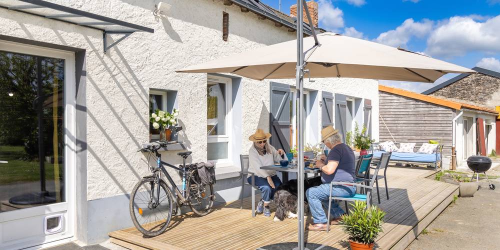 La terrasse -  Les Reinières guest rooms (Pays de la Loire, Maine-et-Loire)