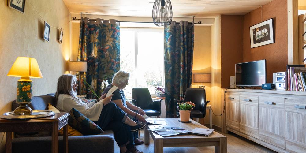 Le salon -  Les Reinières guest rooms (Pays de la Loire, Maine-et-Loire)