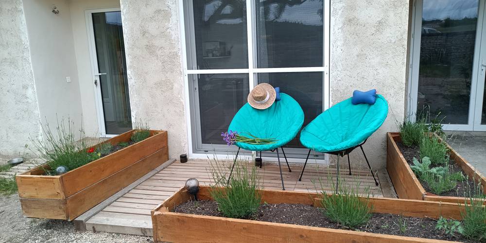 L'entrée de la chambre d'hôtes -  At the Saulce plant (Provence-Alpes-Côte d’Azur, Vaucluse)