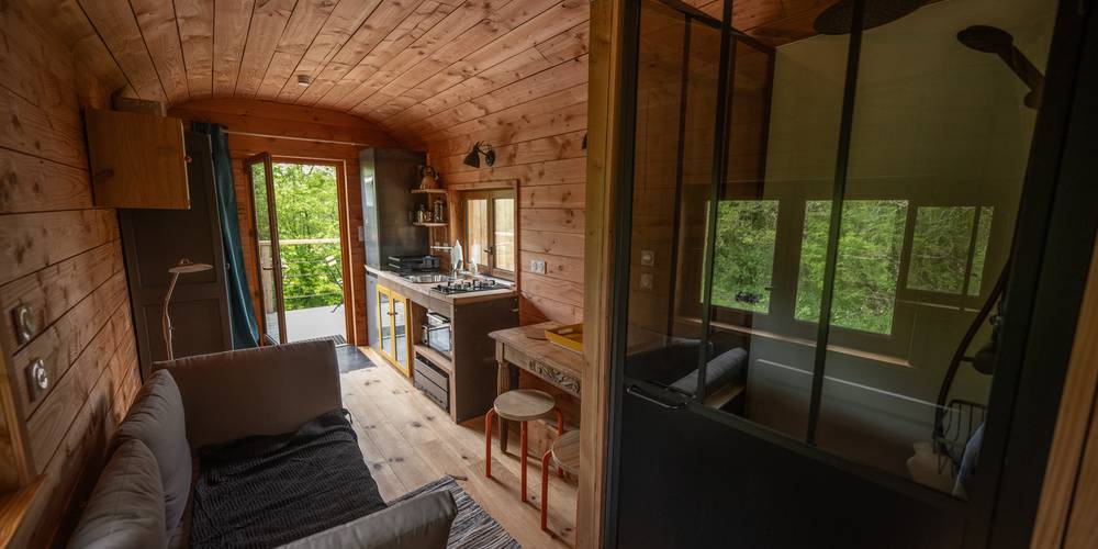 la petite roulotte -  Ferme de Pitoué (Pays de la Loire, Loire-Atlantique)