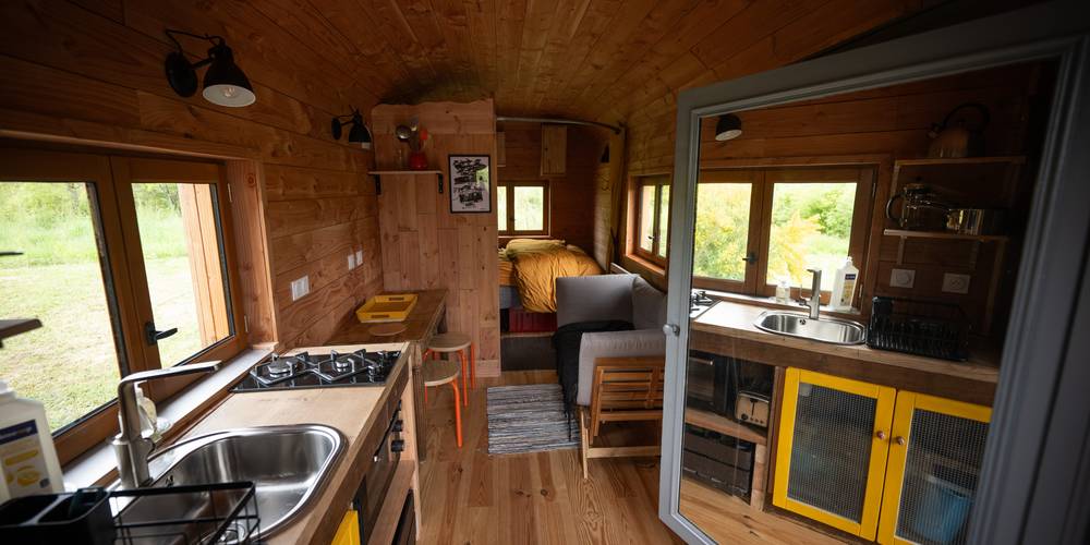 la petite roulotte -  Ferme de Pitoué (Pays de la Loire, Loire-Atlantique)