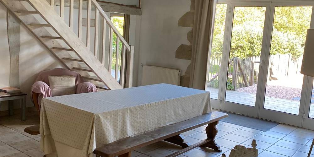 La salle du petit déjeuner -  A Rivedieu (Nouvelle-Aquitaine, Gironde)