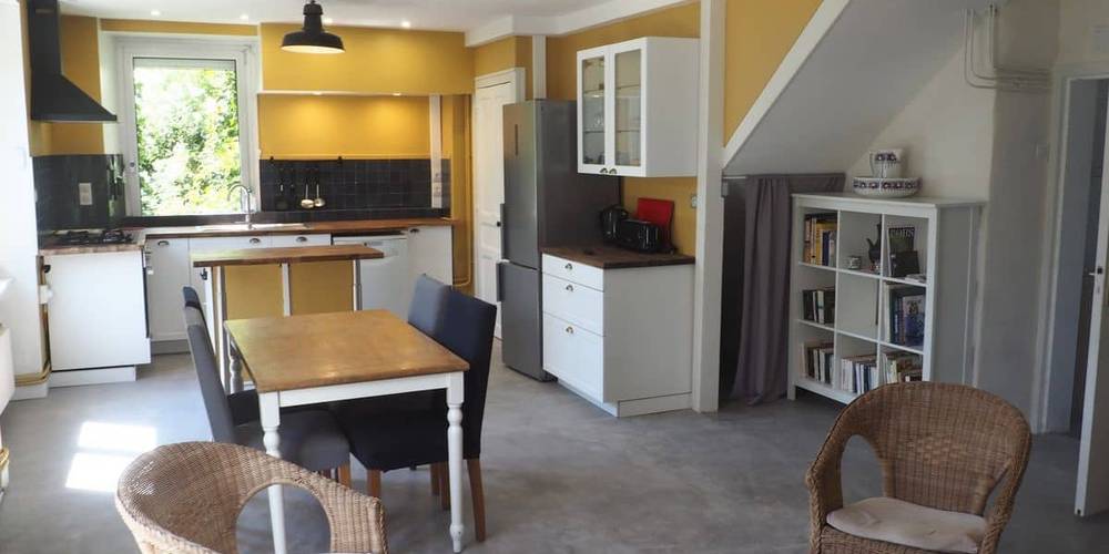 Pièce de vie -  Ferme de Ty-Nevez (Bretagne, Finistère)