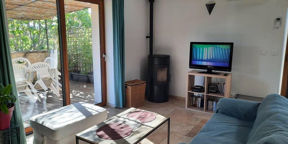 le salon -  Le gîte de la Framboiserie Bio (Provence-Alpes-Côte d’Azur, Bouches-du-Rhône)