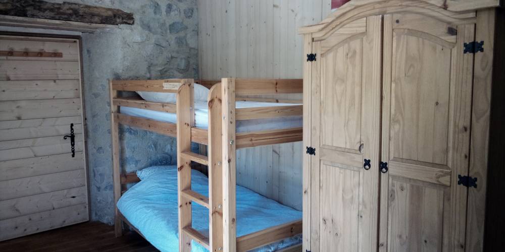 Les lits superposés -  Ferme des Montagnes Bleues (Auvergne-Rhône-Alpes, Drôme)