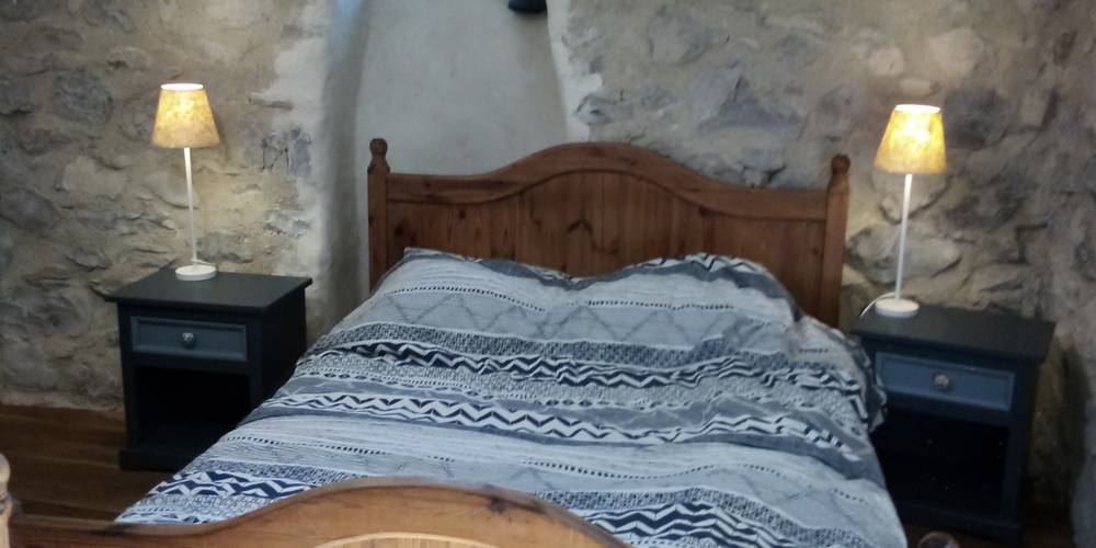 Le lite double (160x200) -  Ferme des Montagnes Bleues (Auvergne-Rhône-Alpes, Drôme)