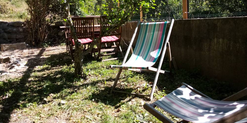 Le jardin des hôtes -  Ferme des Montagnes Bleues (Auvergne-Rhône-Alpes, Drôme)