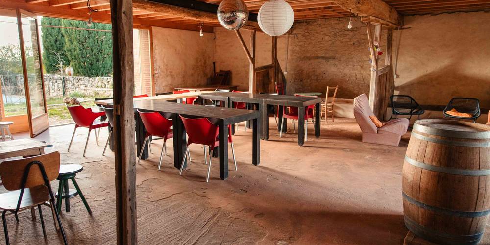 'La grange' : salle d'activité au RDC -  Les Terres d'En Vénac (Occitanie, Tarn)