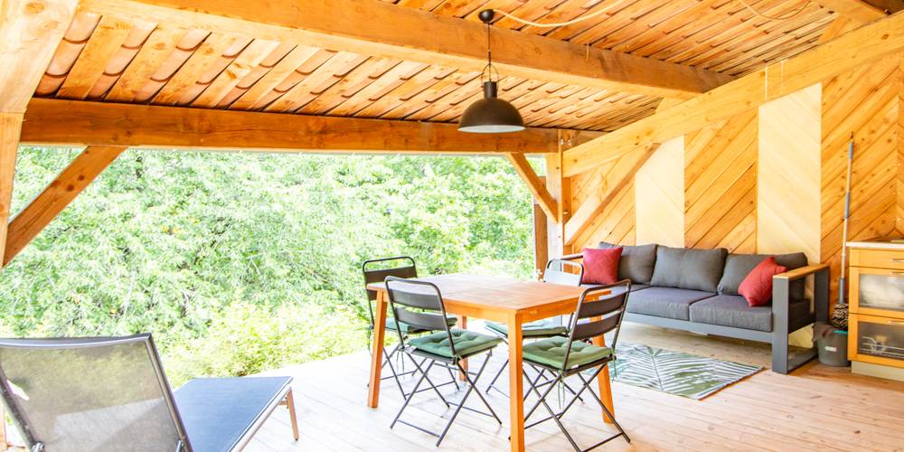 votre terrasse -  Gîte La Prunelle (Occitanie, Ariège)