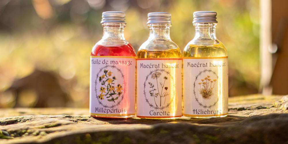 Huiles de massage de Distill'Rêve -  Distill'rêve (Pays de la Loire, Loire-Atlantique)