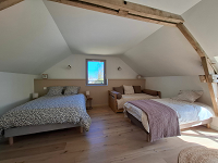 La chambre familiale La Parenthèse (5 personnes) -  La Croisée des Chemins (Pays de la Loire, Maine-et-Loire)