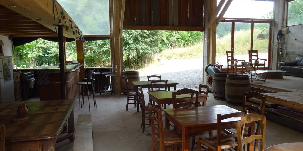 Grande salle collective à disposition -  Le Moulin de Recours (Auvergne-Rhône-Alpes, Isère)