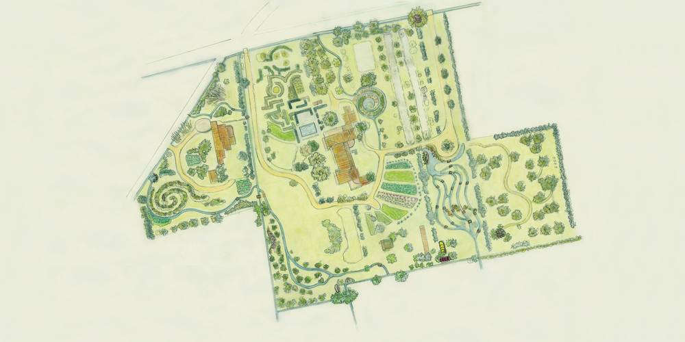 PLAN DU DOMAINE -  Les sentiers de l'abondance (Provence-Alpes-Côte d’Azur, Bouches-du-Rhône)