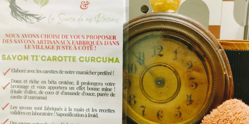 SAVONS ARTISANAUX ET ECOLOGIQUE DANS LES SALLES DE BAIN -  La Source de nos racines (Hauts-de-France, Nord)