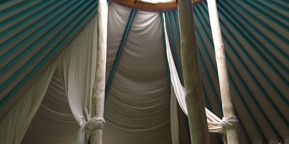 La Yourte Enchantée -  Les Jardins d'Yzorche (Nouvelle-Aquitaine, Corrèze)