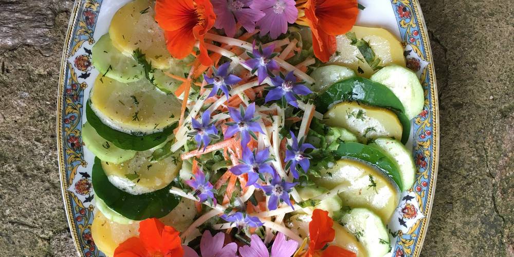 Repas -  Les Jardins d'Yzorche (Nouvelle-Aquitaine, Corrèze)