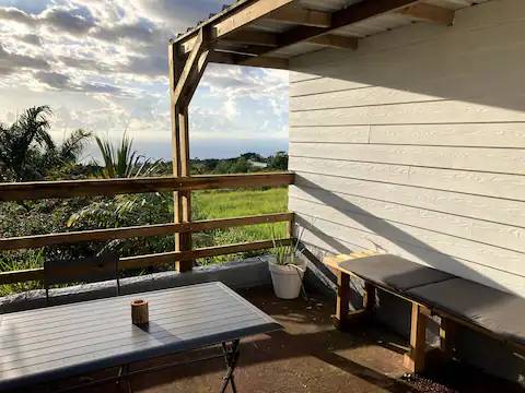 Terrasse gîte letchis -  My structure (La Réunion, La Réunion)