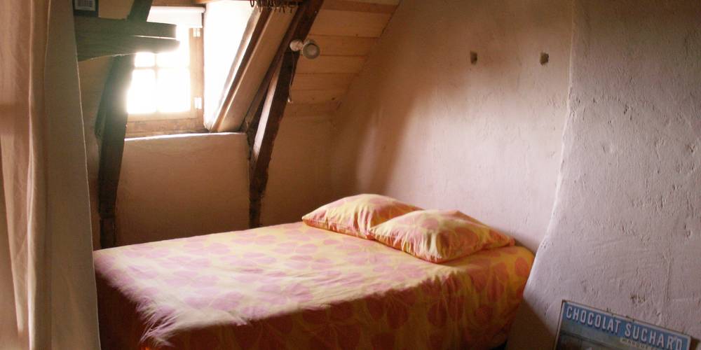 chambre à l'étage, lit en 140 -  rocabrac (Occitanie, Aveyron)