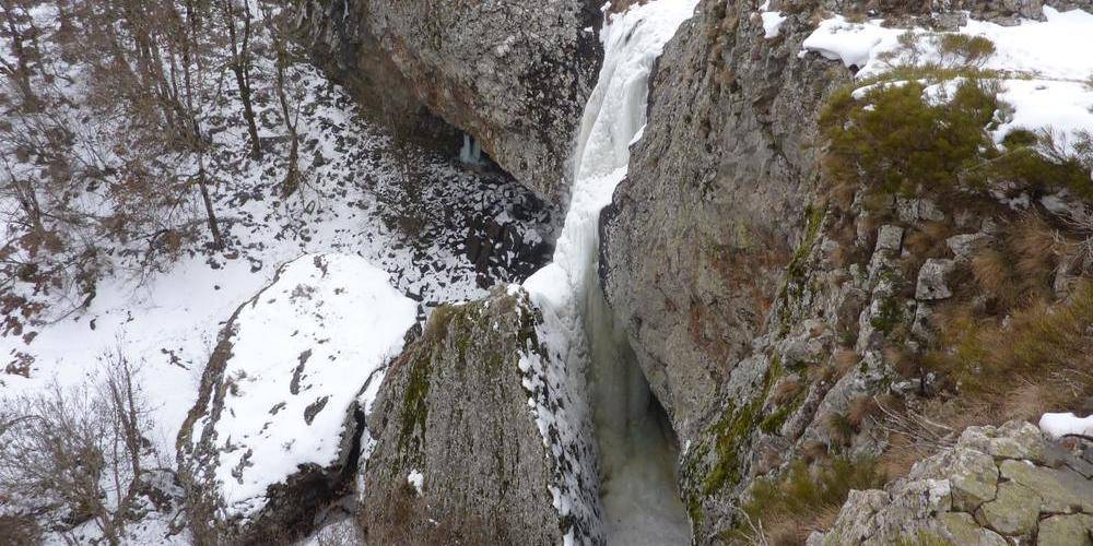 cascade du déroc -  rocabrac (Occitanie, Aveyron)