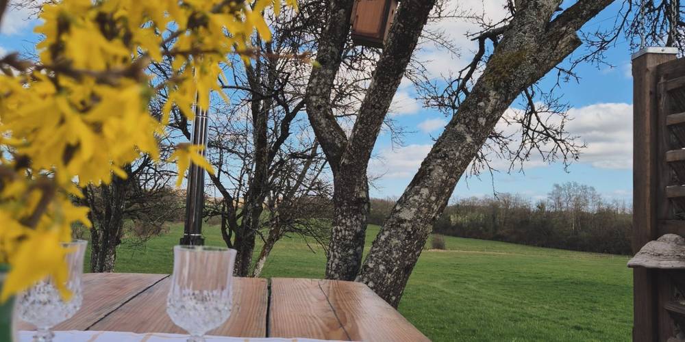La vue -  GrandJardin "L'escapade Rustique" (Rustic getaway) (Grand Est, Vosges)