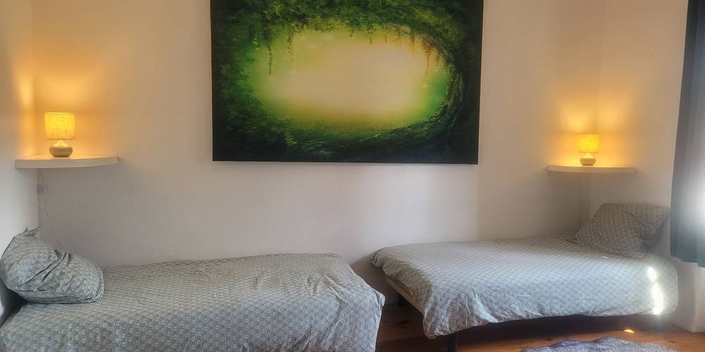 Chambre herbe folle -  La ferme des grandes oreilles (Occitanie, Tarn)