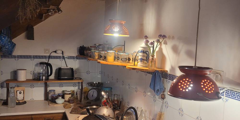 la cuisine -  La ferme des grandes oreilles (Occitanie, Tarn)