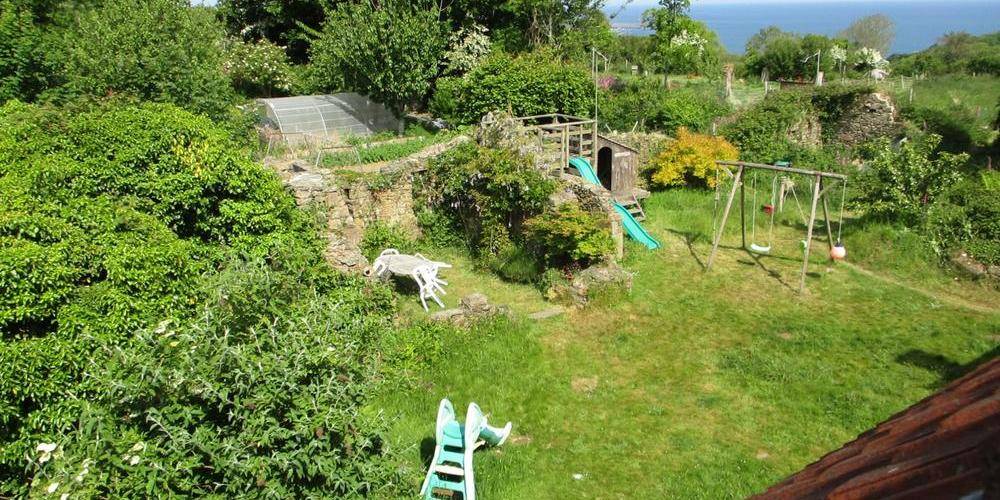 Jardin-potager Ouest -  Les Ricochets (Normandie, Manche)