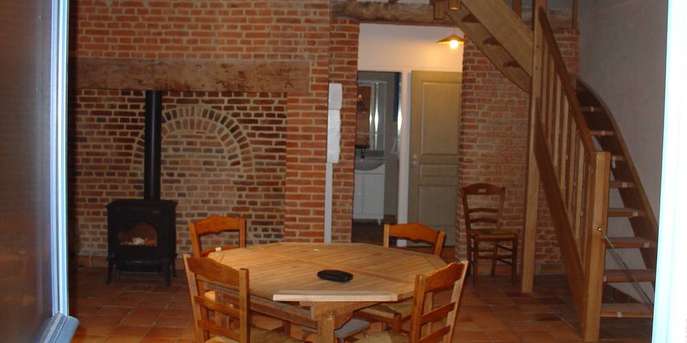 le soir au coin du feu -  Le Cabray (Normandie, Seine-Maritime)