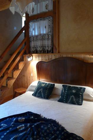 Chambre parentale -  GITE DES SOUINS (Auvergne-Rhône-Alpes, Ardèche)