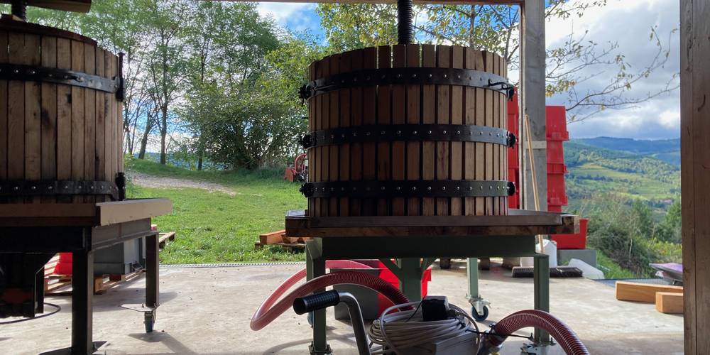 Pressoirs -  GITE DES SOUINS (Auvergne-Rhône-Alpes, Ardèche)