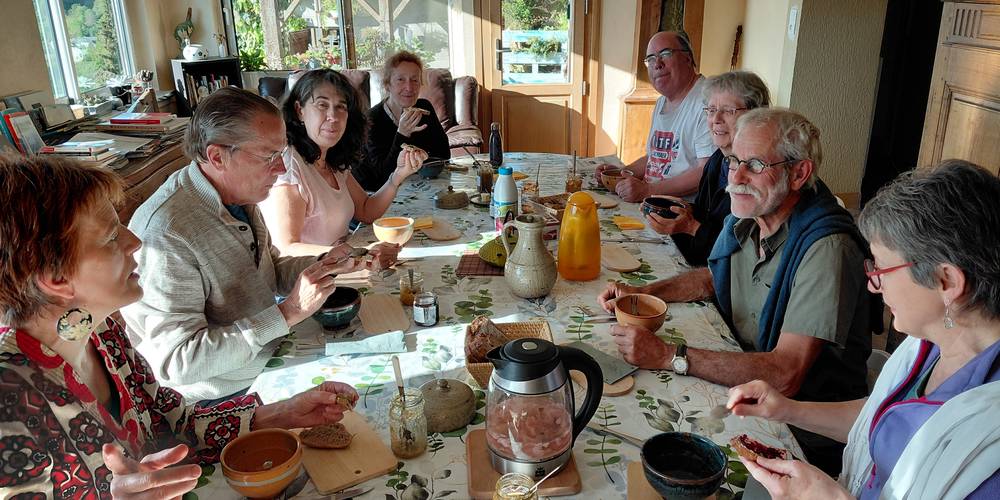petit déjeuner -  Accueil à Lestrunie (Occitanie, Aveyron)