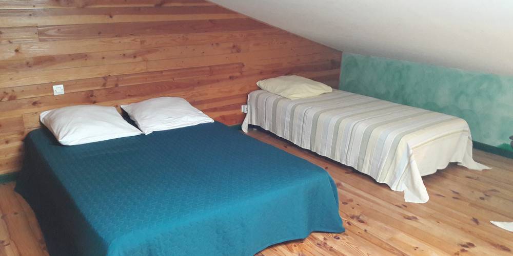 chambre mansardée -  LE REFUGE DE P'TIT ÂNE (Auvergne-Rhône-Alpes, Haute-Loire)