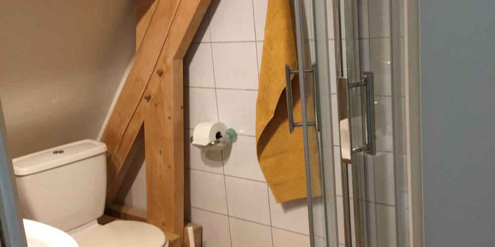 Salle de bain chambre jaune -  LE PALUDIER (Pays de la Loire, Loire-Atlantique)