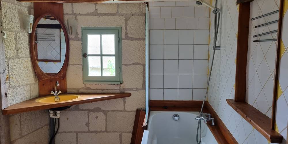 SDB chambre 4 personnes -  LA FERME DU PORT (Pays de la Loire, Maine-et-Loire)