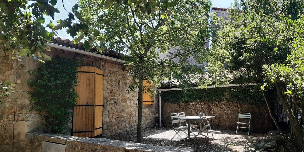Terrasse calme privatife -  MAS DES BUISSIÈRES (Occitanie, Gard)