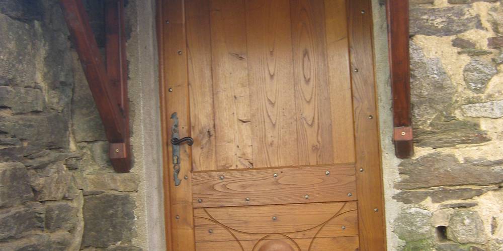 entrée chambre d'hote -  FERME DU FOURRÉ (Auvergne-Rhône-Alpes, Ardèche)