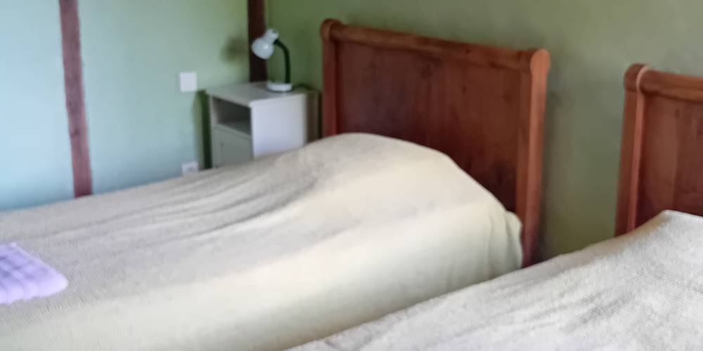 Chambre verte -  GÎTE AU BOUT DU CHEMIN (Auvergne-Rhône-Alpes, Drôme)