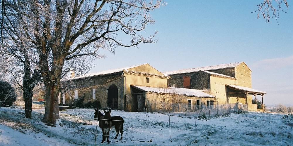 La ferme en hiver -  DOMAINE DE PUY SAINT JAMMES (Occitanie, Tarn)