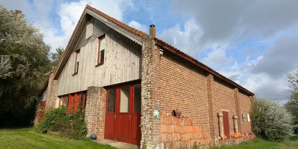 L'entrée du gîte côté cour -  GÎTE DE LA POTERIE (Hauts-de-France, Pas-de-Calais)