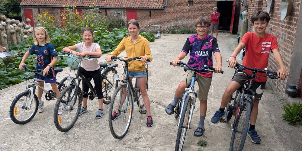 On a 5 vélos -  GÎTE DE LA POTERIE (Hauts-de-France, Pas-de-Calais)