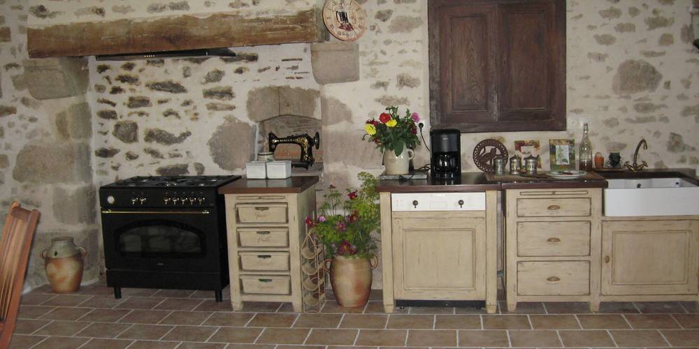 la cuisine -  Ferme de La Lande (Centre-Val de Loire, Indre)