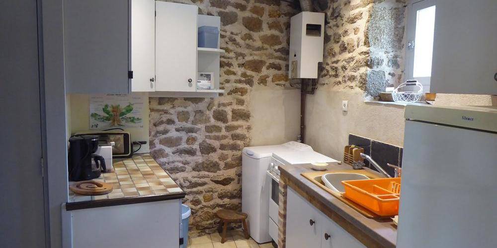 coin cuisine -  GITE DU DOMAINE (Pays de la Loire, Mayenne)