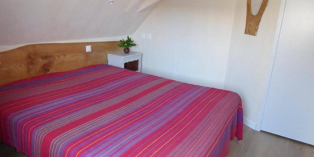 chambre lit 2 personnes -  GITE DU DOMAINE (Pays de la Loire, Mayenne)