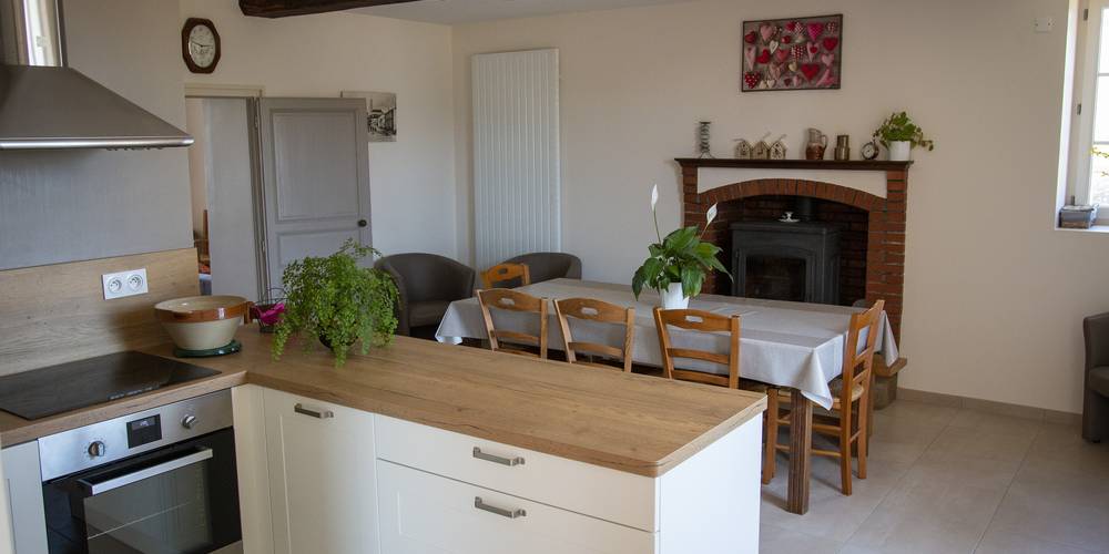 La pièce de vie -  GITE DE LA LOUISIERE (Pays de la Loire, Vendée)